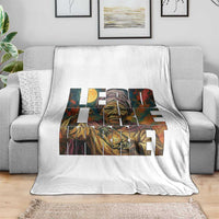 Lead Like Harriet Throw Blanket Black Women Leadership Quote - Wonder Print Shop