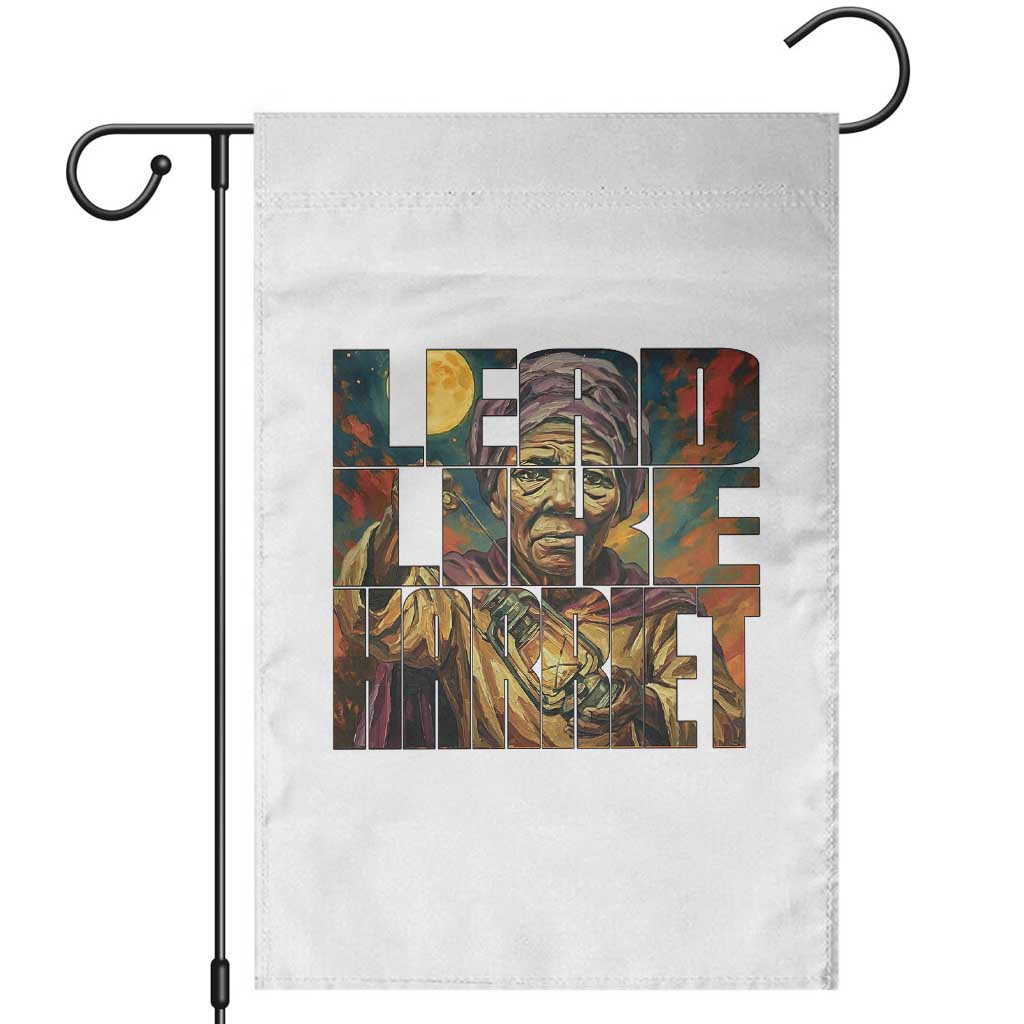 Lead Like Harriet Garden Flag Black Women Leadership Quote - Wonder Print Shop