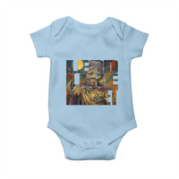 Lead Like Harriet Baby Onesie Black Women Leadership Quote - Wonder Print Shop