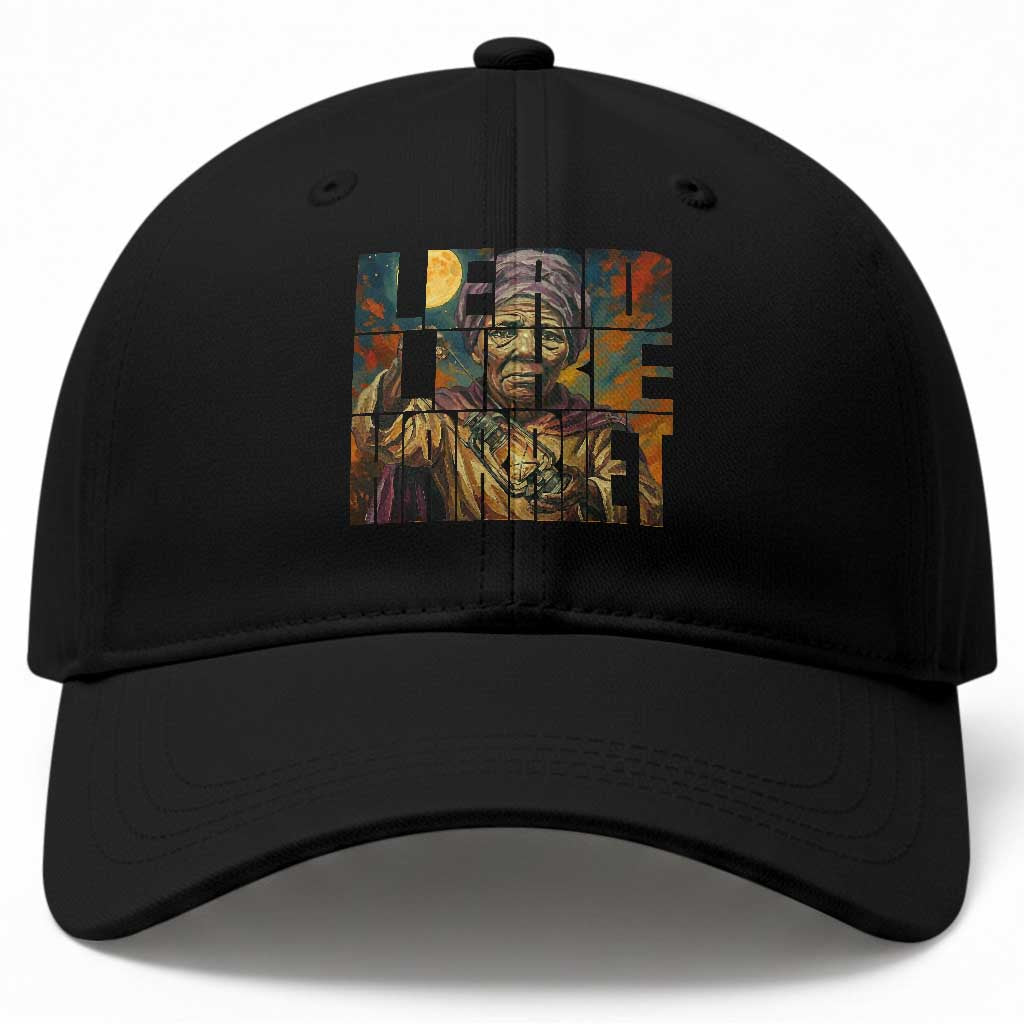 Lead Like Harriet Baseball Cap Black Women Leadership Quote