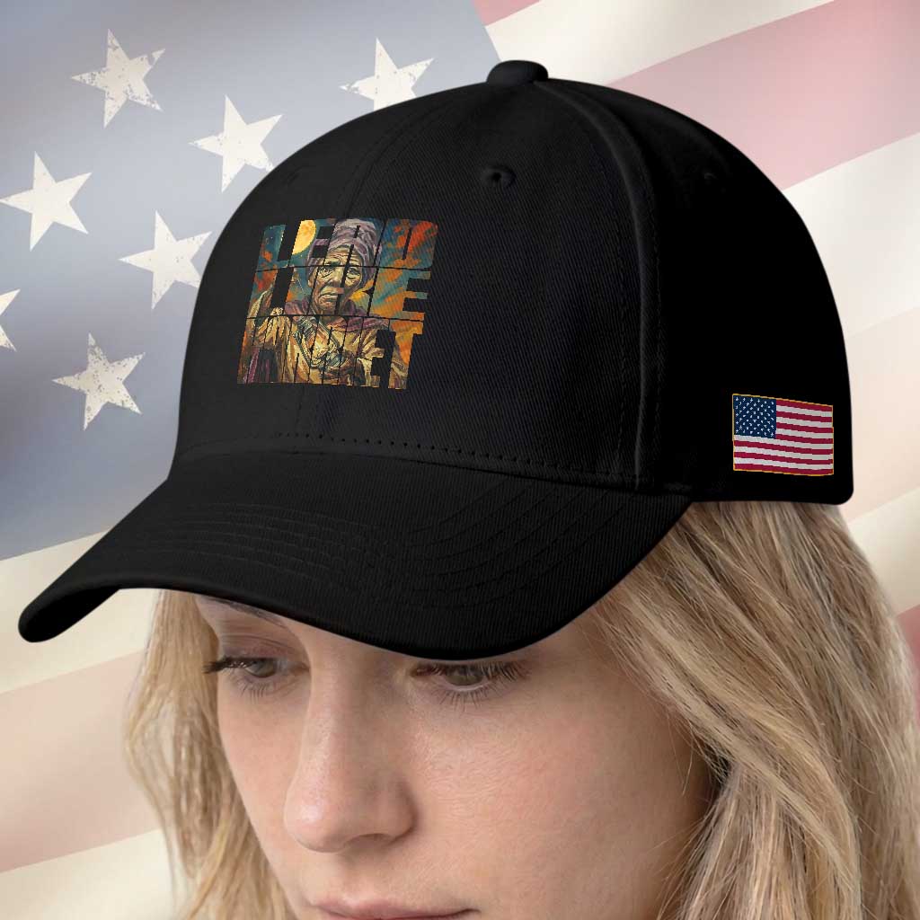 Lead Like Harriet Baseball Cap Black Women Leadership Quote