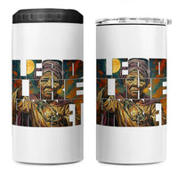 Lead Like Harriet 4 in 1 Can Cooler Tumbler Black Women Leadership Quote - Wonder Print Shop