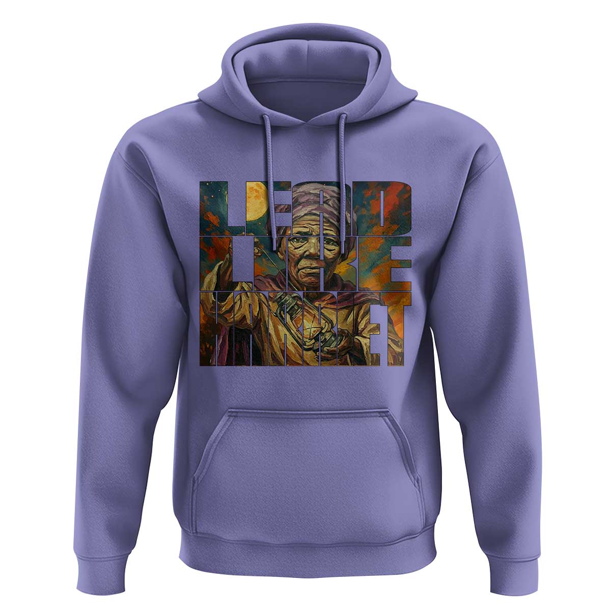 Lead Like Harriet Hoodie Black Women Leadership Quote - Wonder Print Shop