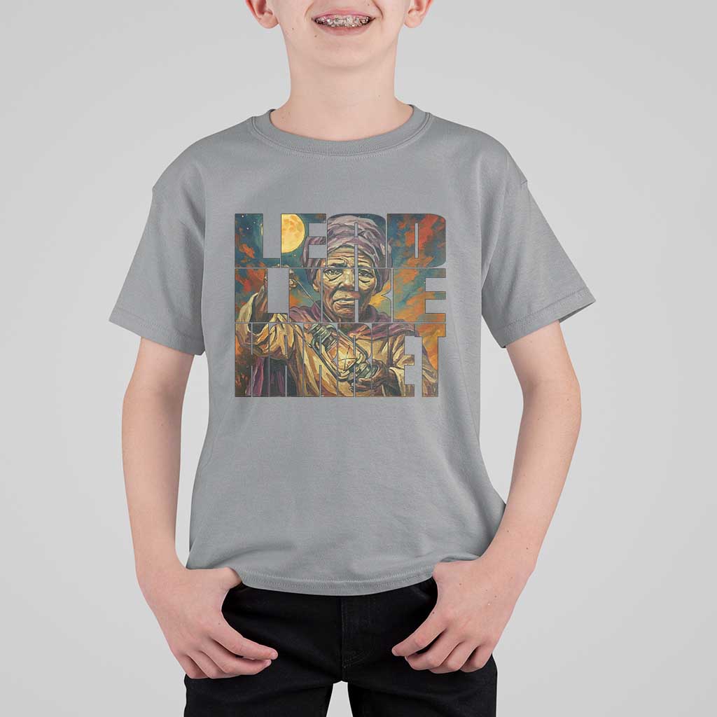 Lead Like Harriet T Shirt For Kid Black Women Leadership Quote - Wonder Print Shop