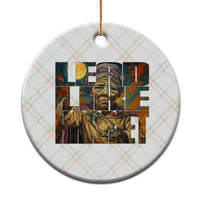 Lead Like Harriet Ceramic Ornament Black Women Leadership Quote - Wonder Print Shop