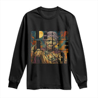 Lead Like Harriet Long Sleeve Shirt Black Women Leadership Quote - Wonder Print Shop