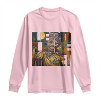 Lead Like Harriet Long Sleeve Shirt Black Women Leadership Quote - Wonder Print Shop