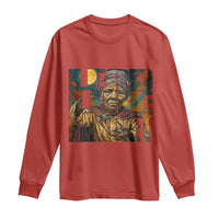 Lead Like Harriet Long Sleeve Shirt Black Women Leadership Quote - Wonder Print Shop
