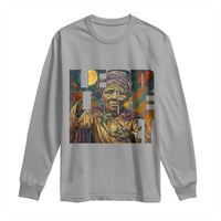 Lead Like Harriet Long Sleeve Shirt Black Women Leadership Quote - Wonder Print Shop