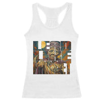 Lead Like Harriet Racerback Tank Top Black Women Leadership Quote - Wonder Print Shop