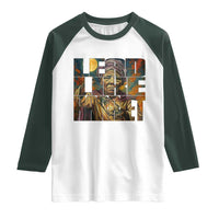 Lead Like Harriet Raglan Shirt Black Women Leadership Quote - Wonder Print Shop