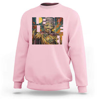 Lead Like Harriet Sweatshirt Black Women Leadership Quote - Wonder Print Shop