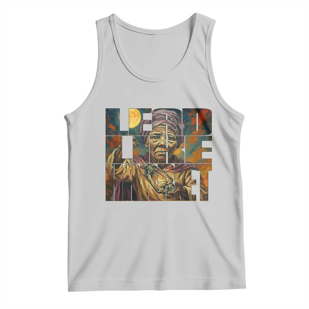 Lead Like Harriet Tank Top Black Women Leadership Quote - Wonder Print Shop