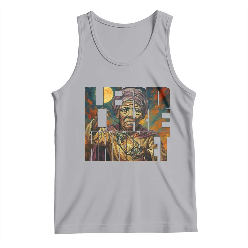 Lead Like Harriet Tank Top Black Women Leadership Quote - Wonder Print Shop