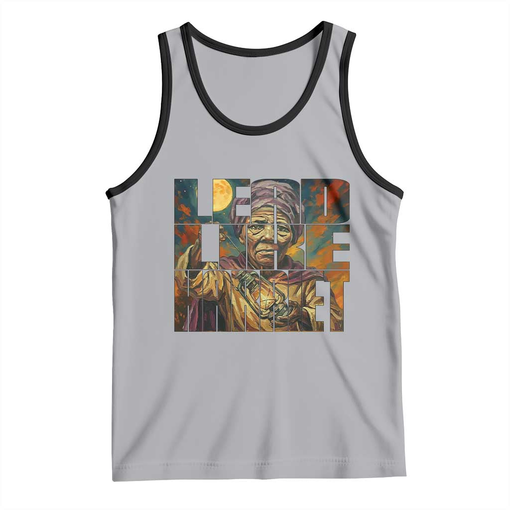 Lead Like Harriet Tank Top Black Women Leadership Quote - Wonder Print Shop