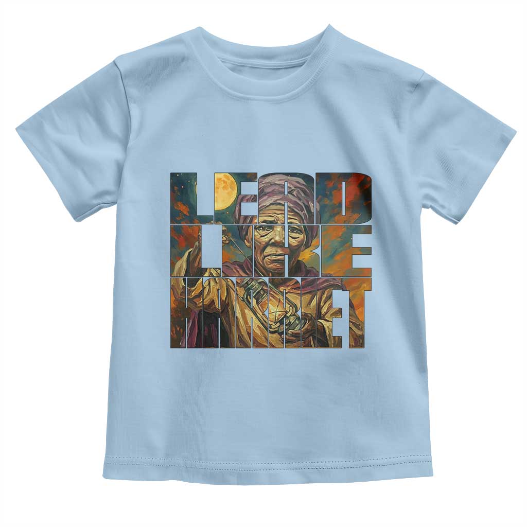 Lead Like Harriet Toddler T Shirt Black Women Leadership Quote - Wonder Print Shop