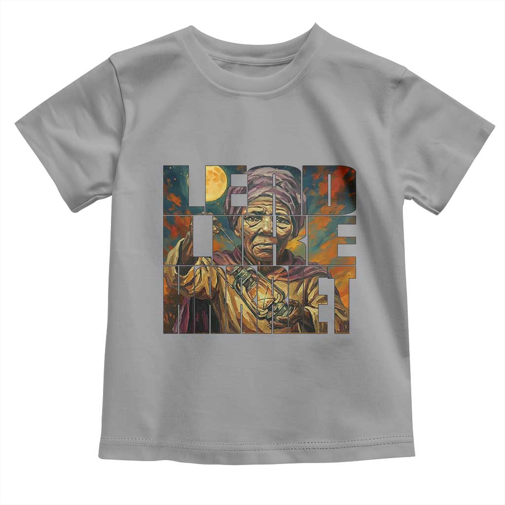 Lead Like Harriet Toddler T Shirt Black Women Leadership Quote - Wonder Print Shop
