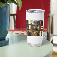 Lead Like Harriet Tumbler Cup Black Women Leadership Quote - Wonder Print Shop