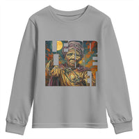 Lead Like Harriet Youth Sweatshirt Black Women Leadership Quote - Wonder Print Shop