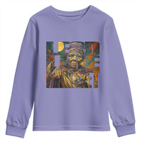 Lead Like Harriet Youth Sweatshirt Black Women Leadership Quote - Wonder Print Shop