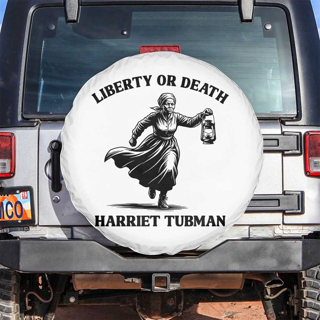 Liberty Or Death Spare Tire Cover Harriet Tubman Quote - Wonder Print Shop
