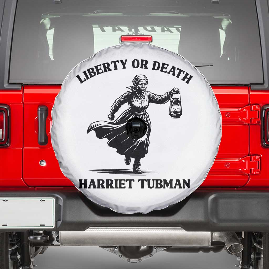 Liberty Or Death Spare Tire Cover Harriet Tubman Quote - Wonder Print Shop