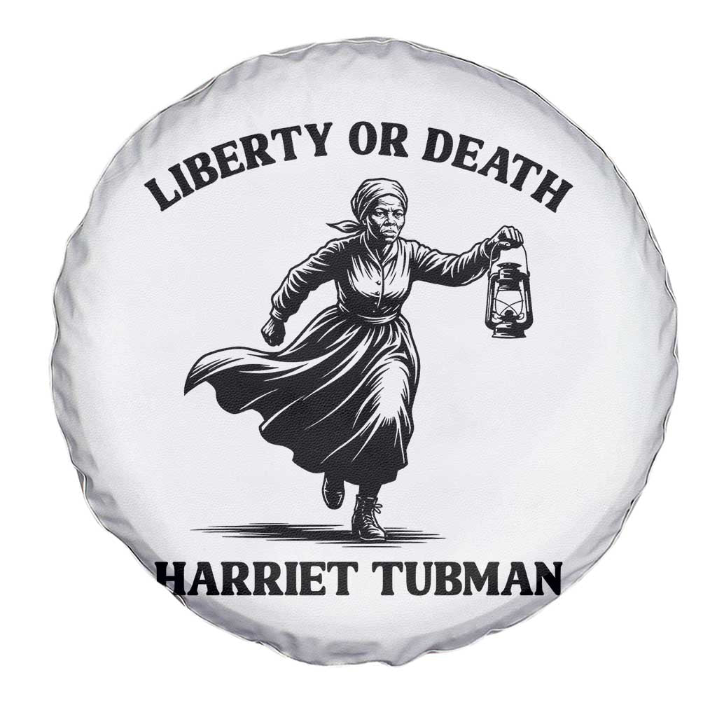 Liberty Or Death Spare Tire Cover Harriet Tubman Quote - Wonder Print Shop
