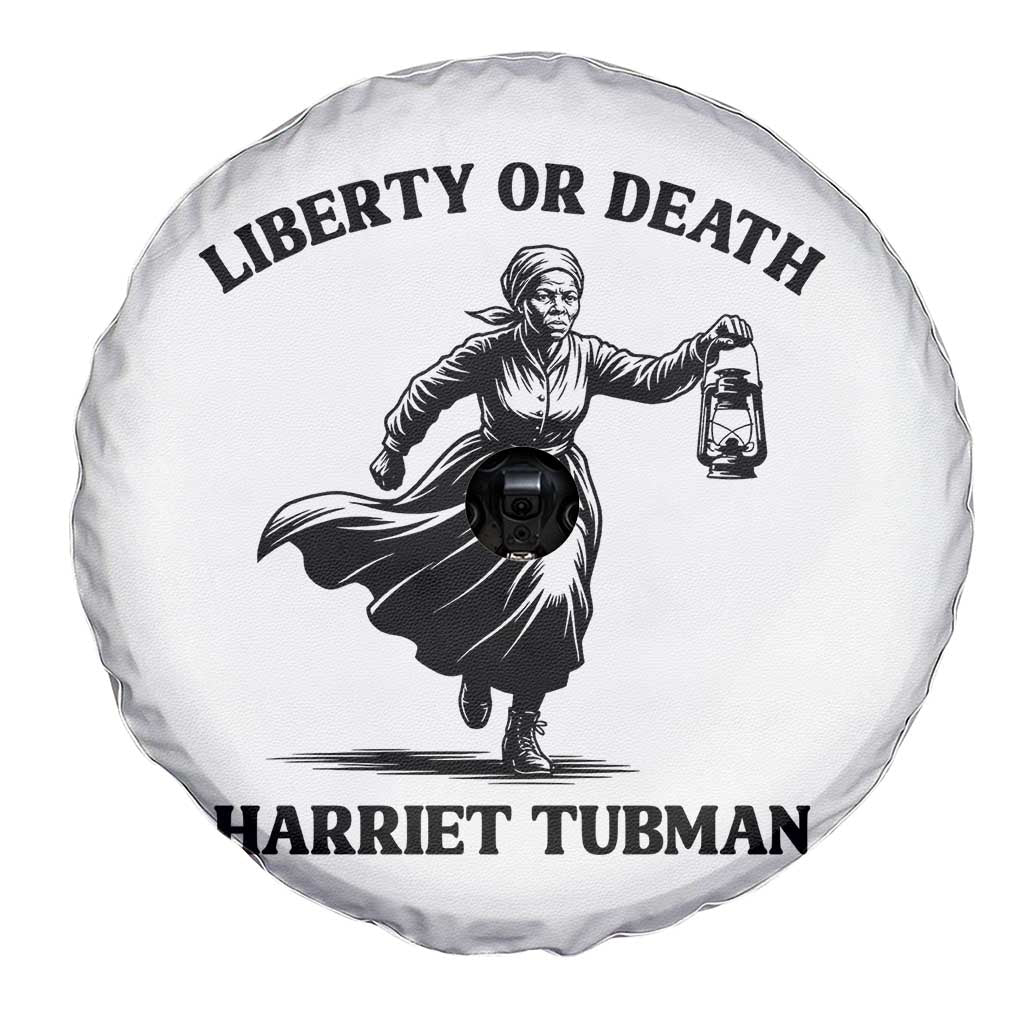 Liberty Or Death Spare Tire Cover Harriet Tubman Quote - Wonder Print Shop