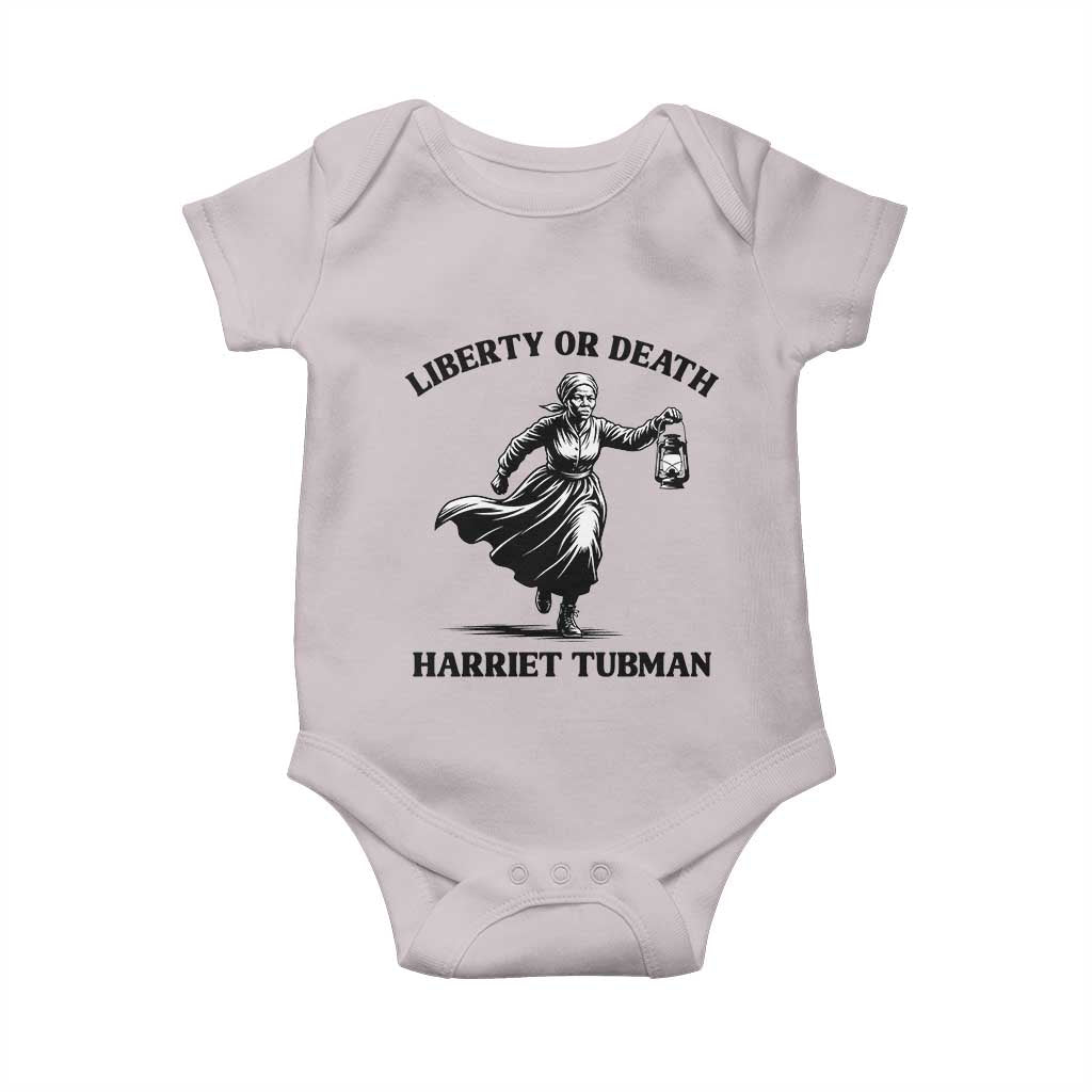 Liberty Or Death Baby Onesie Harriet Tubman Quote - Wonder Print Shop