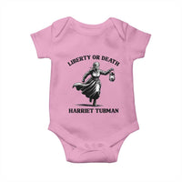 Liberty Or Death Baby Onesie Harriet Tubman Quote - Wonder Print Shop