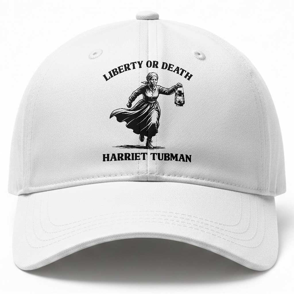 Liberty Or Death Baseball Cap Harriet Tubman Quote