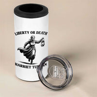 Liberty Or Death 4 in 1 Can Cooler Tumbler Harriet Tubman Quote - Wonder Print Shop