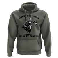 Liberty Or Death Hoodie Harriet Tubman Quote - Wonder Print Shop