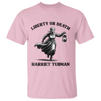 Liberty Or Death T Shirt Harriet Tubman Quote - Wonder Print Shop