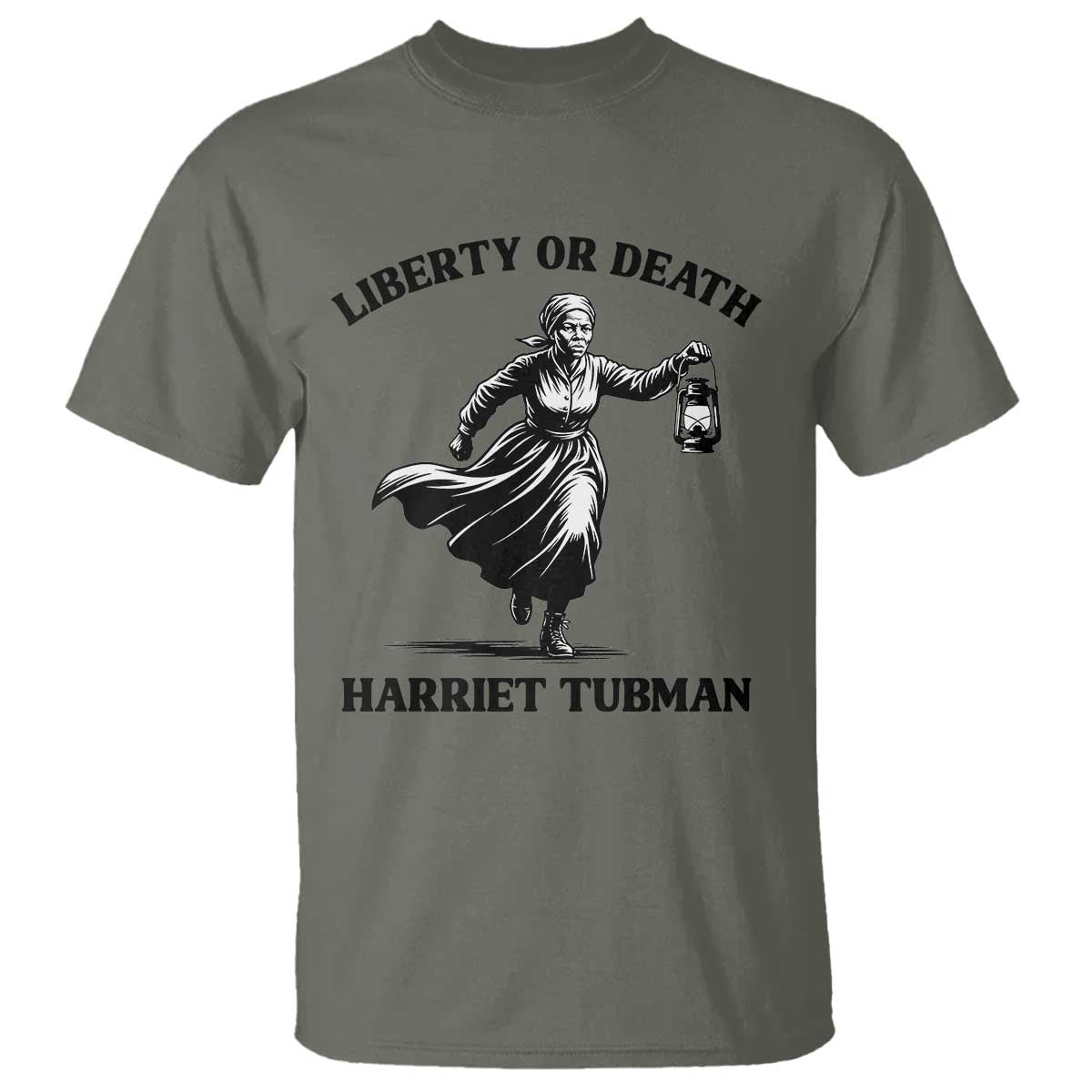 Liberty Or Death T Shirt Harriet Tubman Quote - Wonder Print Shop