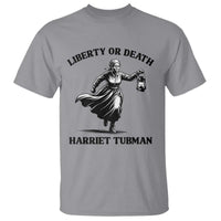 Liberty Or Death T Shirt Harriet Tubman Quote - Wonder Print Shop