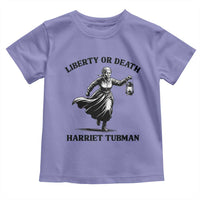 Liberty Or Death Toddler T Shirt Harriet Tubman Quote - Wonder Print Shop