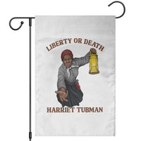 Harriet Tubman Freedom Quote Garden Flag Liberty Or Death - Wonder Print Shop