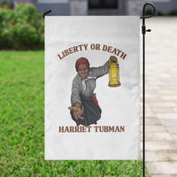Harriet Tubman Freedom Quote Garden Flag Liberty Or Death - Wonder Print Shop