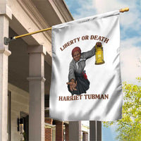 Harriet Tubman Freedom Quote Garden Flag Liberty Or Death - Wonder Print Shop