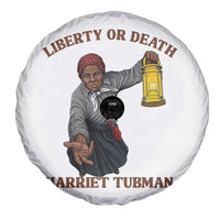 Harriet Tubman Freedom Quote Spare Tire Cover Liberty Or Death - Wonder Print Shop