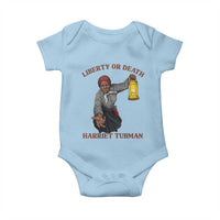 Harriet Tubman Freedom Quote Baby Onesie Liberty Or Death - Wonder Print Shop