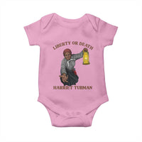 Harriet Tubman Freedom Quote Baby Onesie Liberty Or Death - Wonder Print Shop