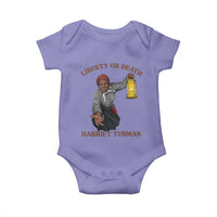Harriet Tubman Freedom Quote Baby Onesie Liberty Or Death - Wonder Print Shop