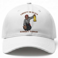 Harriet Tubman Freedom Quote Baseball Cap Liberty Or Death