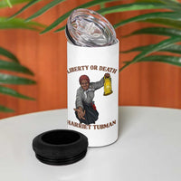 Harriet Tubman Freedom Quote 4 in 1 Can Cooler Tumbler Liberty Or Death - Wonder Print Shop