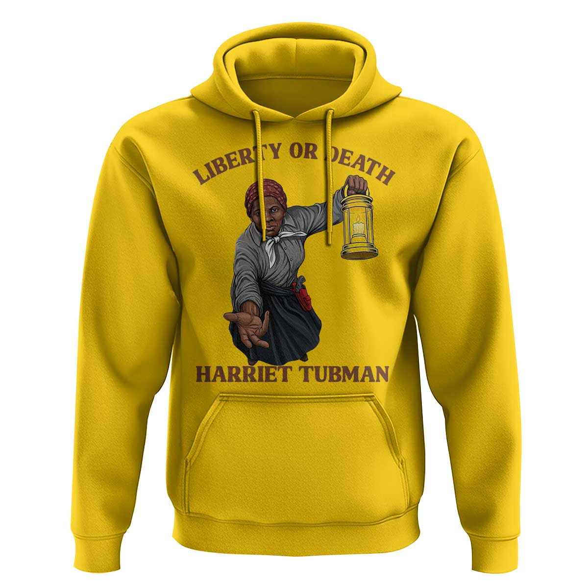 Harriet Tubman Freedom Quote Hoodie Liberty Or Death - Wonder Print Shop