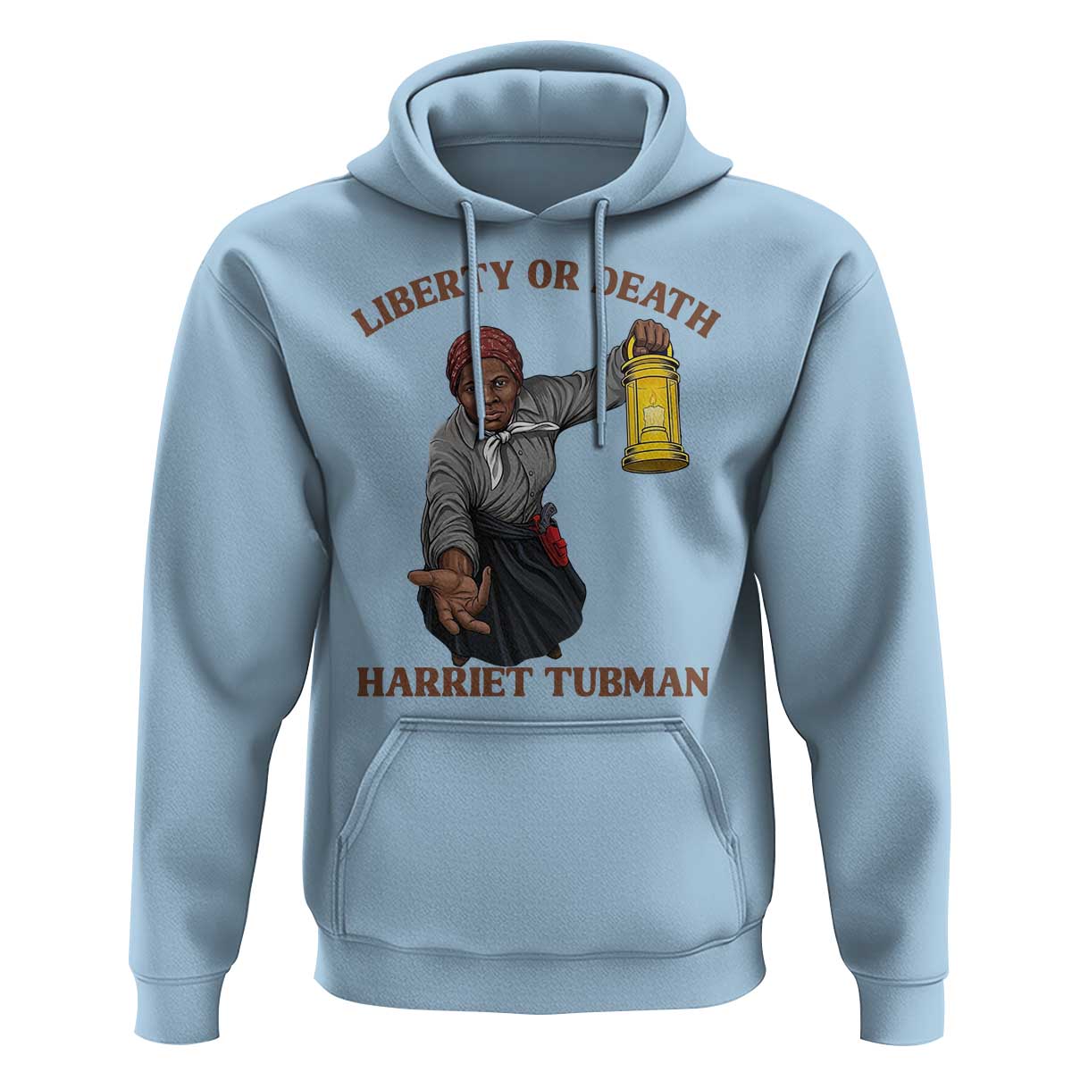 Harriet Tubman Freedom Quote Hoodie Liberty Or Death - Wonder Print Shop