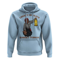 Harriet Tubman Freedom Quote Hoodie Liberty Or Death - Wonder Print Shop