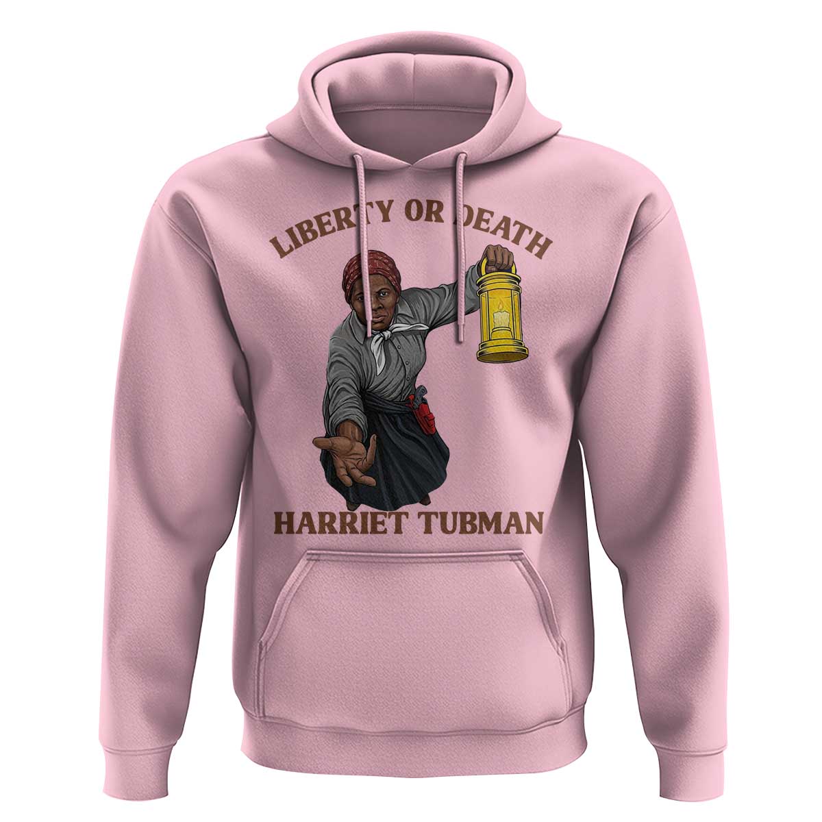 Harriet Tubman Freedom Quote Hoodie Liberty Or Death - Wonder Print Shop